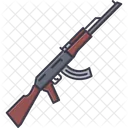 Kalashnikov Rifle War Icon
