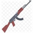 Kalashnikov Rifle Guerra Ícone