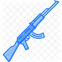 Kalashnikov Rifle Military Icon