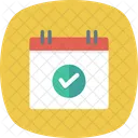 Kalender Prufen Datum Icon