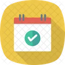 Kalender Prufen Datum Icon