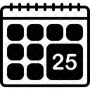 Kalender Datum Zeitplan Symbol