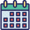 Kalender Wandkalender Datum Icon