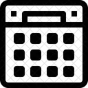 Kalender Datum Zeitplan Symbol