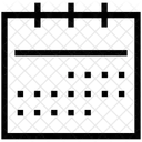 Kalender Tabelle Zeitplan Symbol