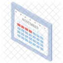 Kalender Monat Planer Icon