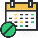 Kalender Medizin Zeitplan Icon