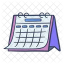 Kalender Zeit Zeitplan Icon