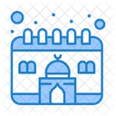 Kalender Islam Muslim Icon