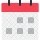 Kalender Datum Uhrzeit Icon