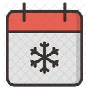 Kalender Dezember Weihnachten Icon