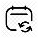 Aktualisieren Kalender Update Symbol