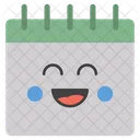 Kalender-Emoji  Symbol