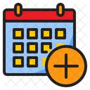 Kalender hinzufügen  Symbol