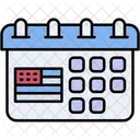 Kalender Datum Uhrzeit Symbol
