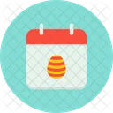 Kalender Datum Ostern Symbol