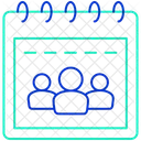 Kalenderbesprechungen Besprechungen Zeitplan Icon