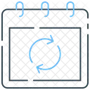 Kalendersynchronisierung Synchronisierung Synchronisation Symbol