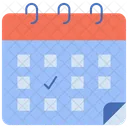 Kalendertagesansicht Kalender Tag Symbol