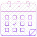 Kalendertagesansicht Kalender Tag Symbol