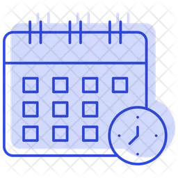 Kalender Uhr  Symbol