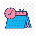 Kalender Uhr  Symbol