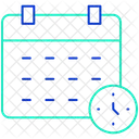 Kalenderplan Kalender Zeitplan Icon