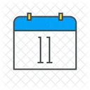 Kalenderdatum Nummer Kalender Datum Icon