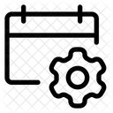 Kalendereinstellung  Symbol