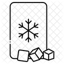 Kalte Packung  Symbol