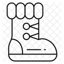 Kältebeständige Stiefel  Symbol