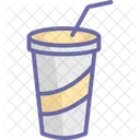 Einweg Kalter Kaffee Einwegbecher Symbol
