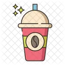 Eiskaffee Kalter Kaffee Getrank Symbol