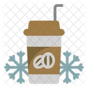 Kalter Kaffee Cafe Kaffee Symbol