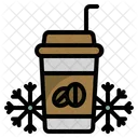 Kalter Kaffee Cafe Kaffee Symbol