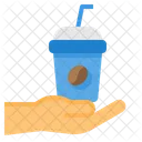 Freppe Kaffee Hand Symbol