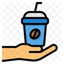 Freppe Kaffee Hand Symbol