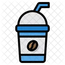 Freppe Kaffee Glas Symbol