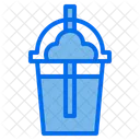 Kalter Kaffee Frappe Kalt Symbol