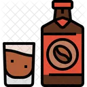 Kalt Aufbruhen Trinken Symbol