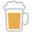 Kalt Kaffee Bier Symbol