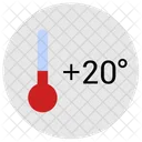 Temperatur Zustand Komfort Symbol