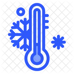 Kältethermometer  Symbol