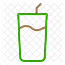 Glas für Kaltgetränke  Symbol