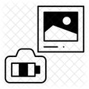 Kamera-Akku  Symbol