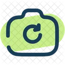 Kamera drehen  Symbol
