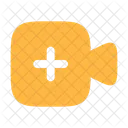 Videokamera Hinzufugen Musik Ton Icon
