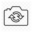 Kamera Ruckwartsgang Scharf Symbol