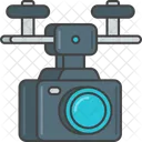 Kamera Drohne Symbol