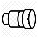 Kameraobjektiv  Symbol